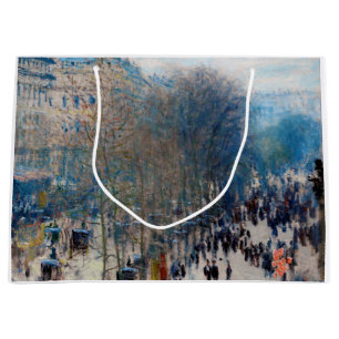 Paris Boulevard, Claude Monet Große Geschenktüte