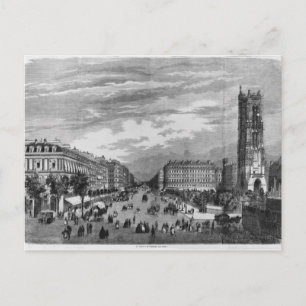 Paris, Boulevard de Sebastopol Postkarte