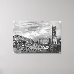 Paris, Boulevardde Sebastopol Leinwanddruck