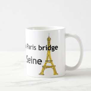 Paris-Brücke Tasse