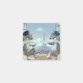 Paris by Day Notes 3" x 3" Post-it Klebezettel