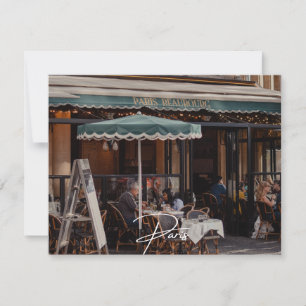 Paris Cafe (Paris) Einladung