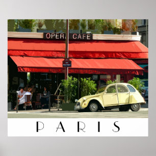 Paris Café Poster