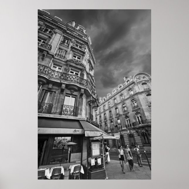 Paris Cafe Scene (IV) Poster (Vorne)