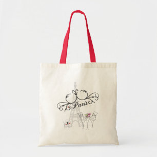 Paris Café Tote Bag Tragetasche
