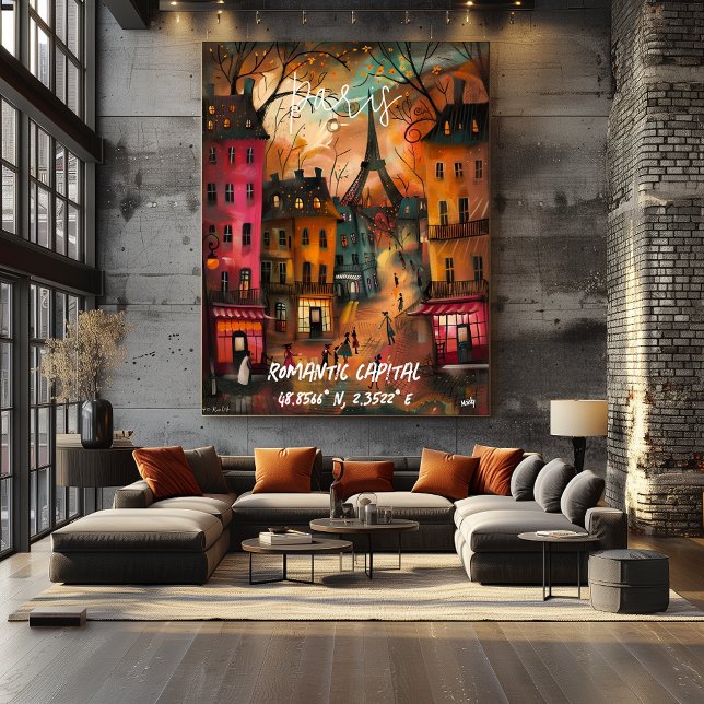 París: Capital Romántica Poster (Von Creator hochgeladen)