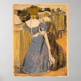 Paris Casino - Vintage deutsche Kunst Druck Poster