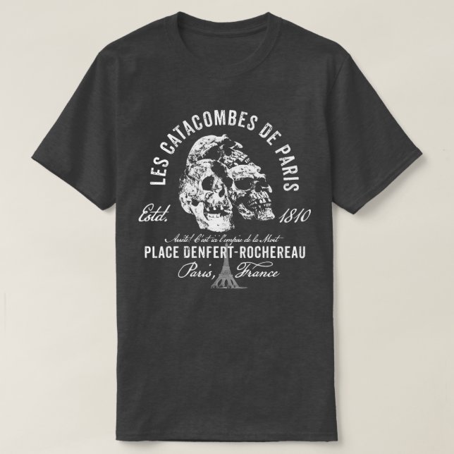 Paris Catacombs T-Shirt (Design vorne)