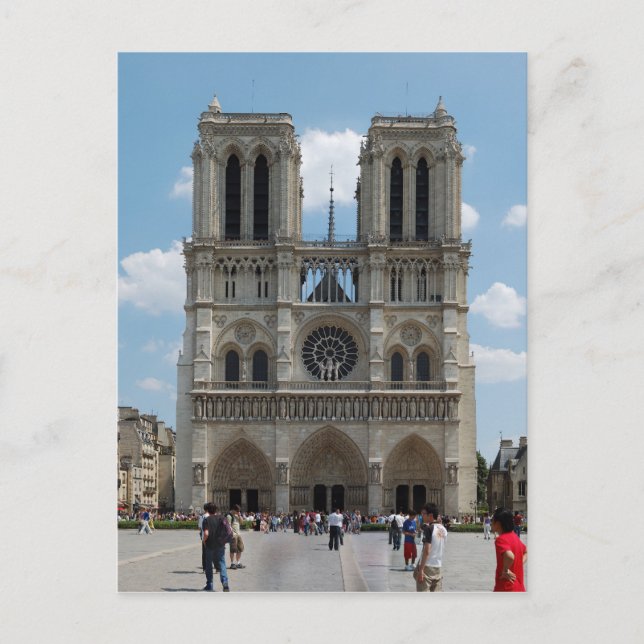 Paris - Cath � drale Notre-Dame - Postkarte (Vorderseite)