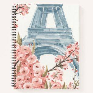 Paris Cherry Blossoms Notizbuch