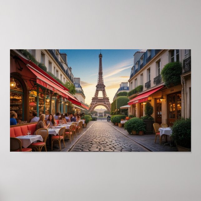 Paris - City Liebe Poster (Vorne)