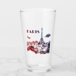 Paris City Skyline Eifel Tower Travel Frankreich Glas