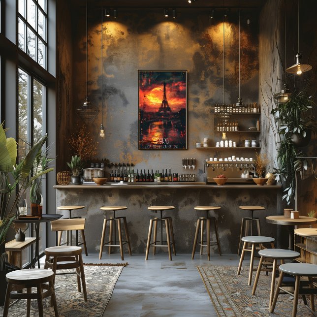 París: Ciudad de Luz, Ciudad de Amor - Atardecer Poster (Von Creator hochgeladen)