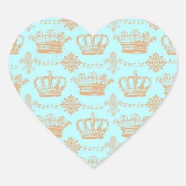 Paris Crown Stickers (Vorderseite)