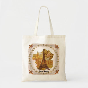 Paris custom name Tote Bag Tragetasche