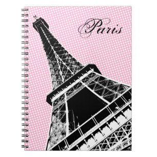 Paris, das Eiffelturmnotizbuch Notizblock