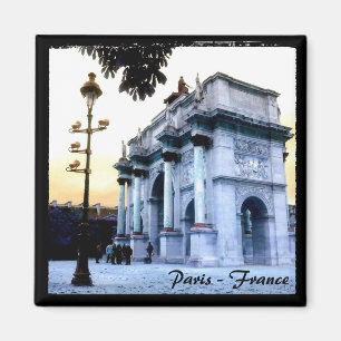 Paris, der Arc de Triomphe, Frankreich (Magnet) Magnet
