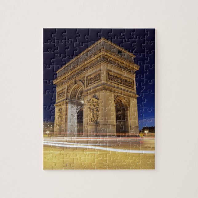 Paris der Arc de Triomphe Puzzle (Vertikal)