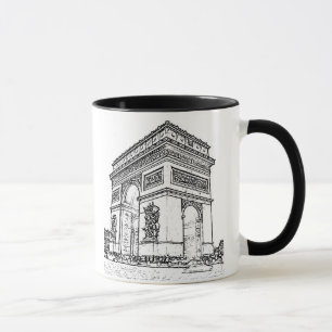 Paris ~ der Arc de Triomphe Tasse