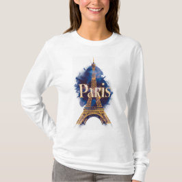 Paris der Eiffelturm T-Shirt