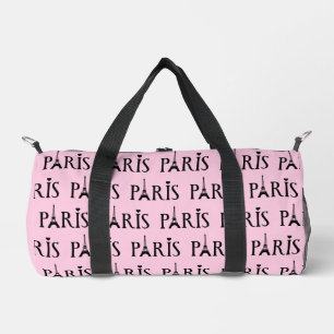 Paris Design Duffel Bag Duffle Bag