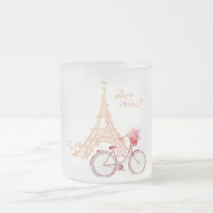 Paris Design-Tasse Mattglastasse