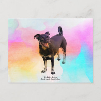 Paris Disco-Postkarte Postkarte