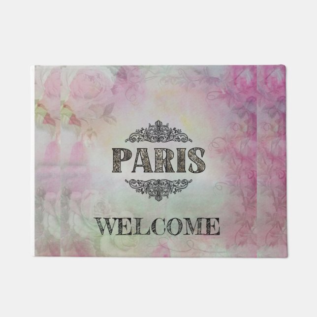 Paris Doormat Fußmatte (Vorderseite)