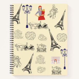 Paris Dream Journal Notizbuch