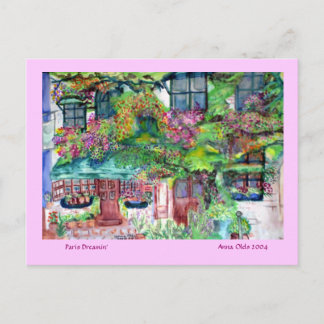 Paris Dreamin" - Postkarte