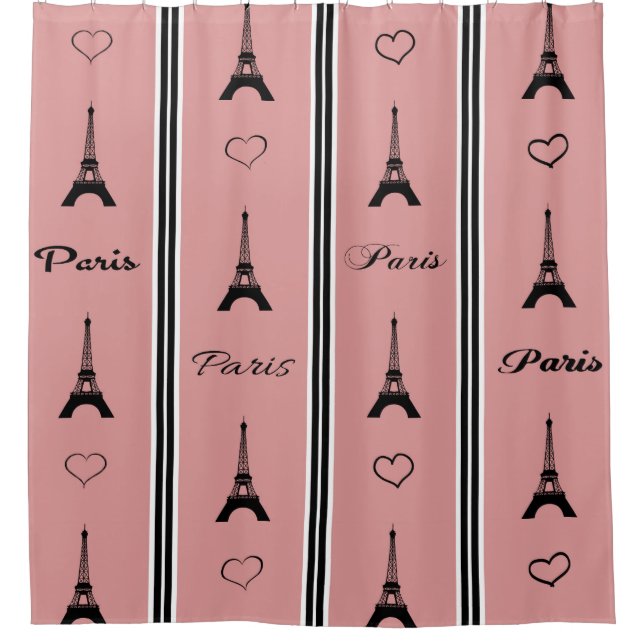 Paris Duschvorhang (Vorderseite)