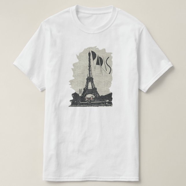paris eifel jnf tower T-Shirt (Design vorne)