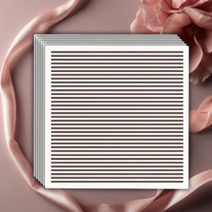 Paris Eiffel in der Liebe French Café Baby Shower Serviette