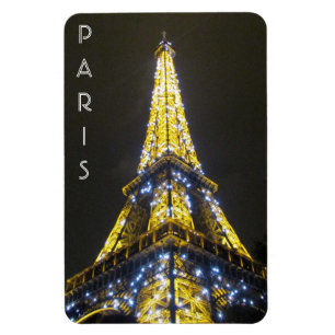 paris eiffel nights magnet