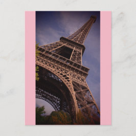 Paris Eiffel Tower Berühmtes Foto für Sehenswürdig Postkarte