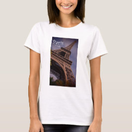 Paris Eiffel Tower Berühmtes Foto für Sehenswürdig T-Shirt