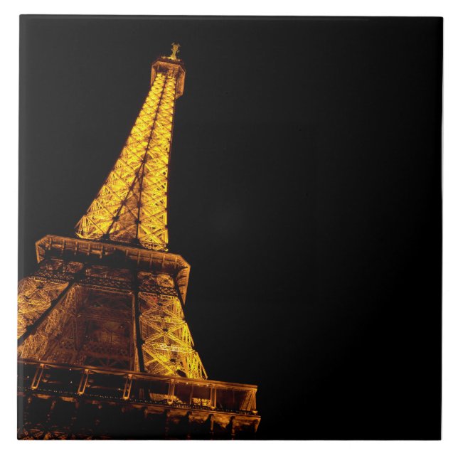 Paris Eiffel Tower Fliese (Vorderseite)