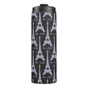 Paris Eiffel Tower France Thermal Tumbler Thermosbecher