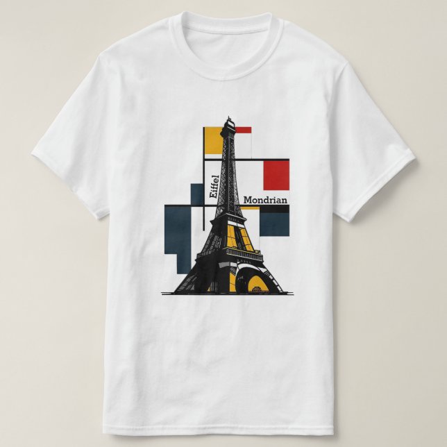 paris eiffel tower jnf T-Shirt (Design vorne)