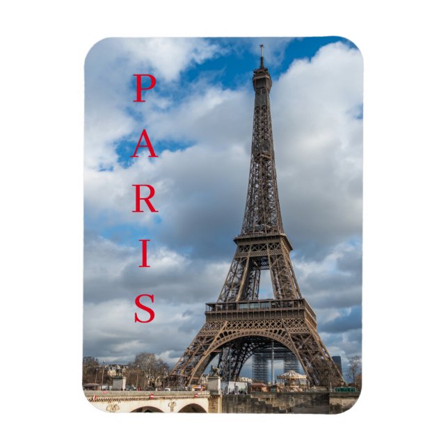 Paris Eiffel Tower Kühlschrankmagnet Magnet (Vertikal)