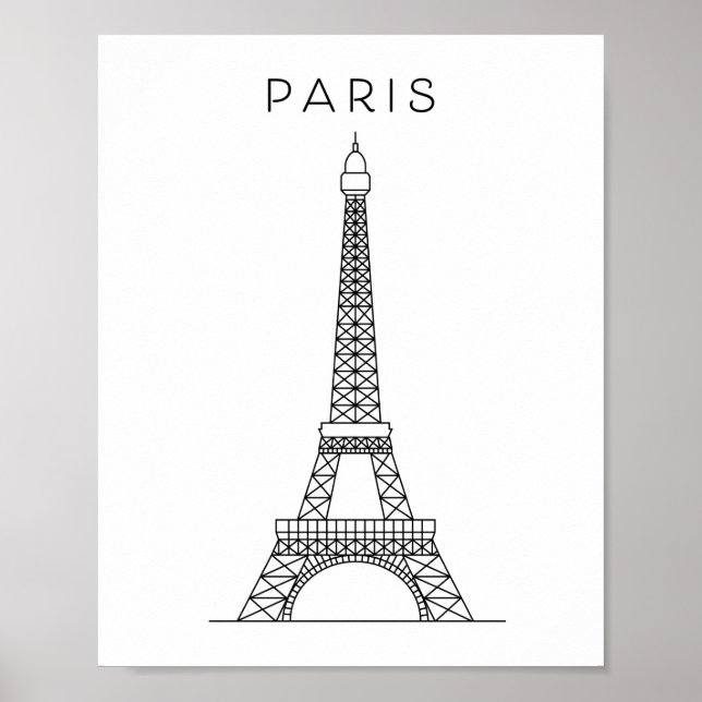 PARIS EIFFEL TOWER POSTER (Vorne)