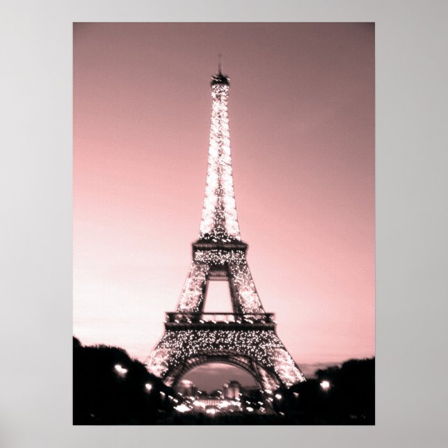 Paris Eiffel Tower Poster (Vorne)