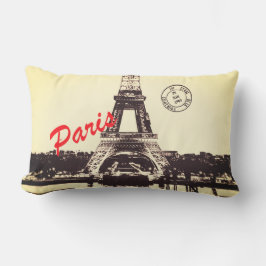 Paris Eiffel Tower Poster Kissen Für Draußen