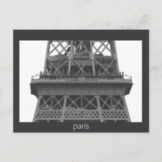 Paris: Eiffel Tower Postkarte