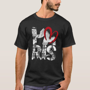Paris Eiffel Tower Symbol des lieben Frankreichs S T-Shirt