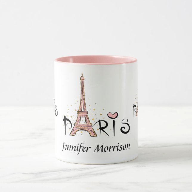 Paris Eiffel Tower Tasse (Zentrum)