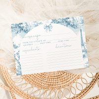 Paris Eiffel Turm Dusty Blue Brautparty Rezept