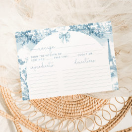 Paris Eiffel Turm Dusty Blue Brautparty Rezept