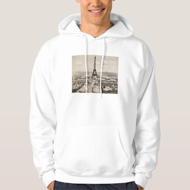 Paris: Eiffelturm, 1900 Hoodie (Vorderseite)