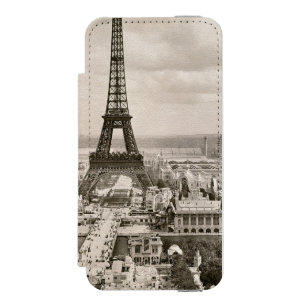 Paris: Eiffelturm, 1900 Incipio Watson™ iPhone 5 Geldbörsen Hülle